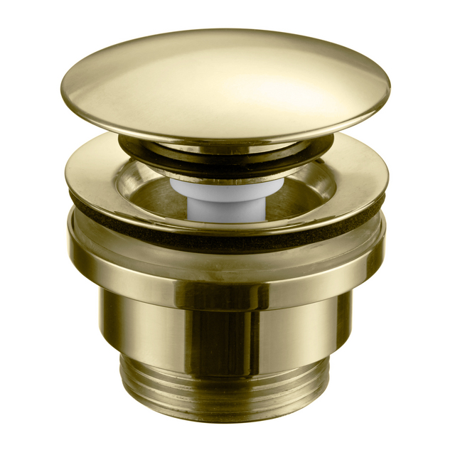 BOTTENVENTIL 74400 UNIVERSAL POP-UP FUNKTION HONEY GOLD | Beijerbygg Byggmaterial